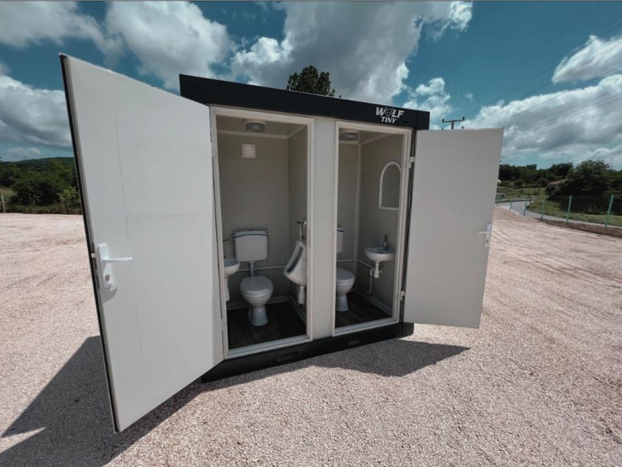 CONTENEDOR SANITARIO WC DOBLE (120X 220M) NUEVO